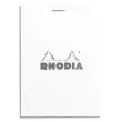 RHODIA Bloc de direction 160 pages n°12 8,5x12cm 5x5. Couverture blanche photo du produit image1 S