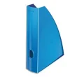 Porte revues bleu métallisé - H31,2 x P25,8 cm - Dos 7,5 cm photo du produit image1 S