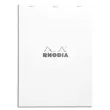 RHODIA Bloc de direction 160 pages n°18 21x29,7cm 5x5. Couverture blanche photo du produit image1 S