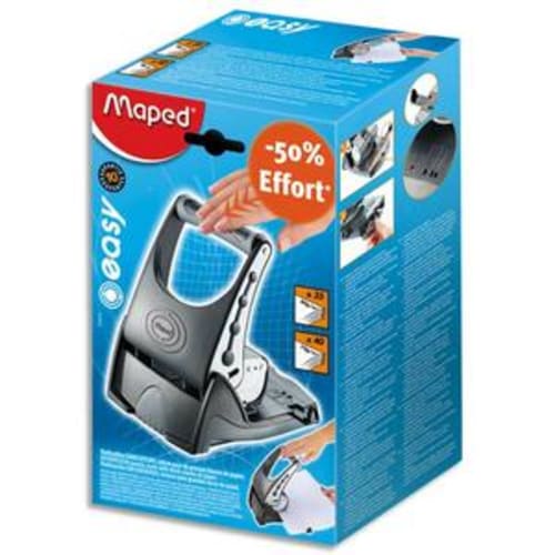 Perforateur 2 trous Easy sans effort, capacité 35 feuilles