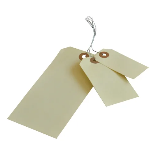 Étiquette américaine avec attache métallique photo du produit image1 L