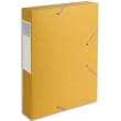 EXACOMPTA Boîte de classement dos 6 cm, en carte lustrée 7/10e coloris jaune photo du produit image1 S