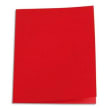 100 chemises carte recyclée 180 grammes coloris rouge photo du produit image1 S