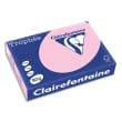 CLAIREFONTAINE Ramette de 500 feuilles papier couleur TROPHEE 80 grammes format A4 rose 1973 photo du produit image1 S