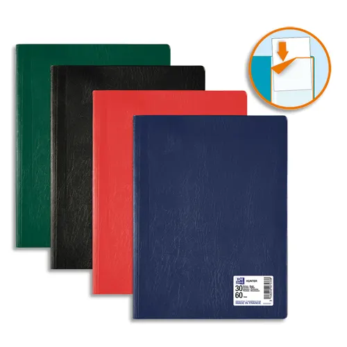 ELBA Documentenmap 60 diverse aanzichten Hunter, omslag. in PVC 34/100e, zakken in polypropyleen 6/100e productfoto image1 L