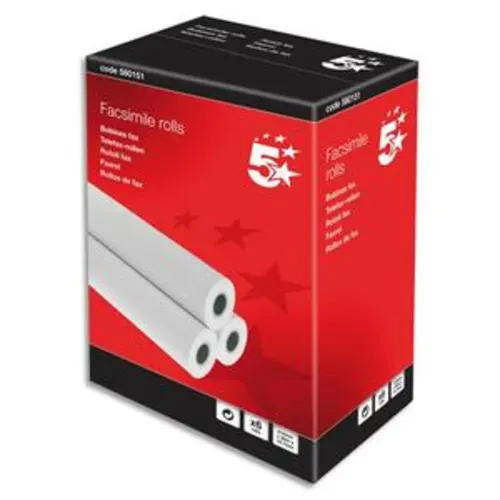 Bobine télécopie laize 210 mm x mandrin 12 mm x métrage 30 m photo du produit image1 L