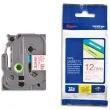 BROTHER Ruban pour PTOUCH laminé rouge/blanc 12mmx8m TZE232 photo du produit image1 S