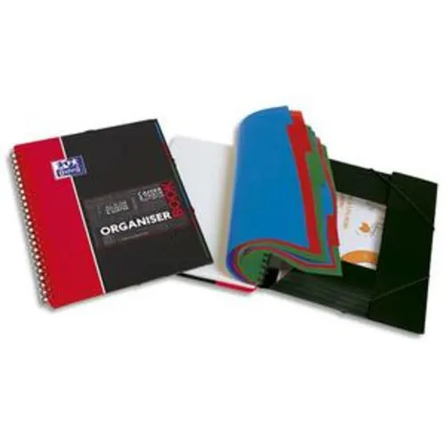 Cahier spiralé couverture PP 160 pages 5x5 24.5x31 photo du produit image1 L