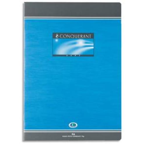 Cahier de brouillons bleu