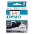 DYMO Ruban D1 Rouge/Blanc 9mmx7m pour 1000/1000+/2000/3500/4500/5000/5506 photo du produit image1 S