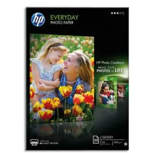 HP Everyday inkjet fotopapier productfoto image1 L