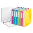 LEITZ Classeur 4 anneaux Ø30 WOW SoftClick en polypropylène. Dos 50mm, coloris assortis. photo du produit image1 S