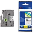 Lint voor PTOUCH gelamineerd zwart/transparant 6mmx8m productfoto image1 S