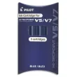 PILOT Pochette de 3 recharges pour V5/V7 BEGREEN encre bleue photo du produit image1 S