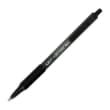 BIC Stylo à bille pointe moyenne rétractable encre noire corps caoutchouc anti-fatigue SOFT FEEL CLIC photo du produit image1 S