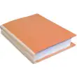 EXACOMPTA Paquet de 25 chemises à dos toilé, carte 320 grammes, dos 3cm, 24x32cm, coloris bulle photo du produit image1 S