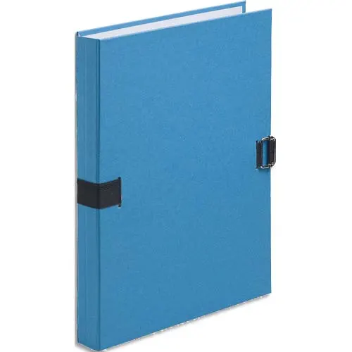 EXACOMPTA Stretch overhemd 100% gerecyclede papiervezels kleur blauw productfoto image1 L