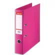 ESSELTE Classeur à levier Esselte Standard en polypropylène, dos 75 mm, coloris fuchsia photo du produit image1 S