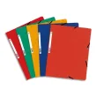 EXACOMPTA Eenvoudig overhemd met elastiek. Glanzende kaart 5/10e. Diverse kleuren rood/groen/geel/blauw/oranje productfoto image1 S
