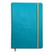 RHODIA Carnet RHODIArama 14,8x21cm 192 pages lignées. Couverture rembordée turquoise photo du produit image1 S