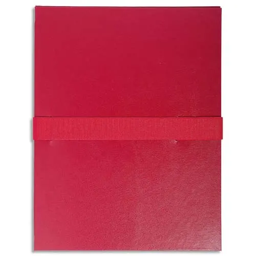 EXACOMPTA Balacron overhemd met stretch. Voetklep, klittenbandsluiting. Bourgondische kleur productfoto image1 L