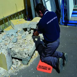 Beschermende kniemat productfoto