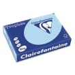 CLAIREFONTAINE Ramette de 500 feuilles papier couleur TROPHEE 80 grammes format A4 bleu vif 1798 photo du produit image1 S