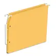 NEUTRAAL Doos met 25 hangmappen KAST in kraft 220g. 15mm bodem, nietklep + druk. Geel productfoto image1 S