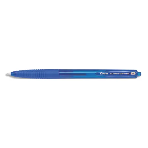 PILOT Stylo bille SUPER GRIP G rétractable poine large, encre bleue photo du produit image1 L