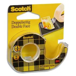 Double face transparent SCOTCH photo du produit