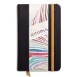 RHODIA Carnet RHODIArama 9x14cm 192 pages unies. Couverture rembordée noire photo du produit image1 S