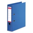 PERGAMY Classeur à levier en polypropylène intérieur/extérieur. Dos 8cm. Format A4. Coloris bleu roi photo du produit image1 S