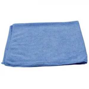 Serpillère microfibre bleue 50x60cm photo du produit
