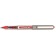 Stylo roller pointe métal fine encre liquide rouge photo du produit image1 S