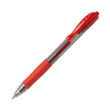 Stylo à bille pointe moyenne rétractable encre gel rouge photo du produit image1 S
