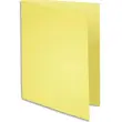 EXACOMPTA Pak van 100 SUPER 180 mappen in 160 grams kaart kanariegele kleur productfoto image1 S