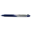 Stylo roller pointe métal rétractable 0,7 mm encre liquide bleue photo du produit image1 S