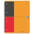 Cahier spirales 160 pages perforées 80g lignée 6mm 21x31,8cm orange photo du produit image1 S