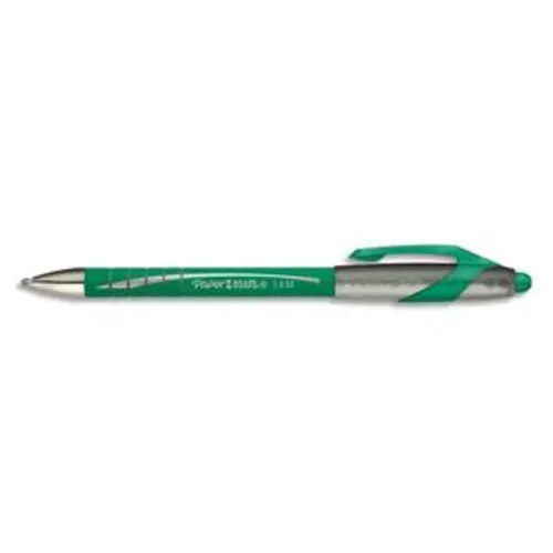 Stylo bille rétractable Flexgrip Elite vert de , écriture large 1,4 mm photo du produit image1 L