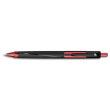Stylo à bille rétractable avec grip confort pointe moyenne encre rouge photo du produit image1 S
