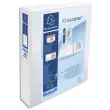 EXACOMPTA Classeur personnalisable KREACOVER 3 faces 4 anneaux Ø40 mm en D. En polypropylène blanc. photo du produit image1 S