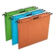 OBLIQUE AZ Boîte de 25 dossiers suspendus TIROIR en kraft 240g. Fond V, bouton-pression. Bleu photo du produit image1 S