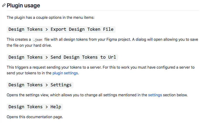 exporting design tokens from Figma with Style Dictionary