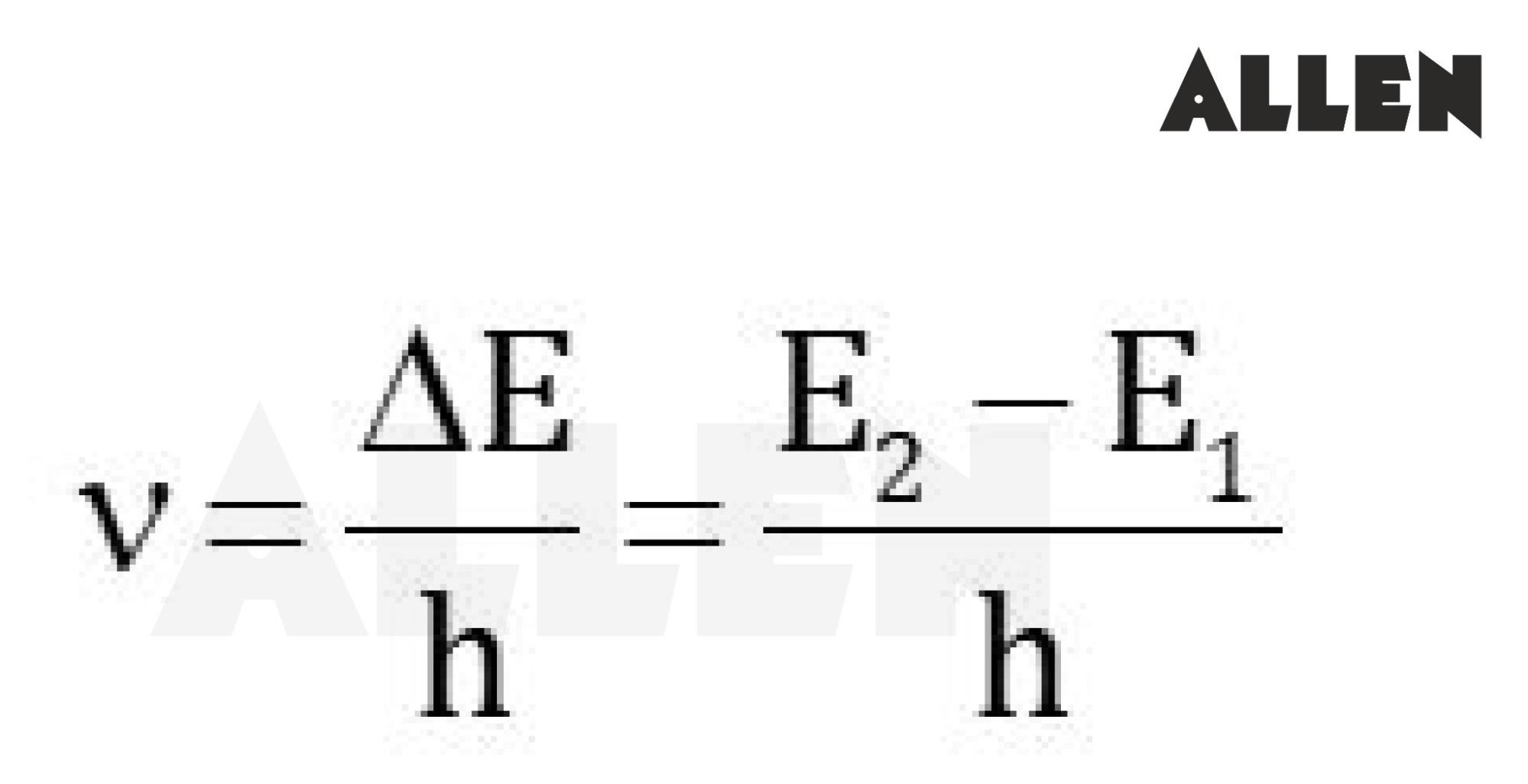 Bohrs Frequency Rule