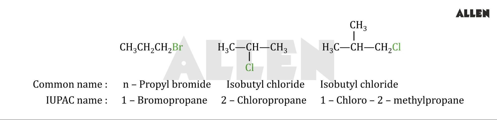 Haloalkanes