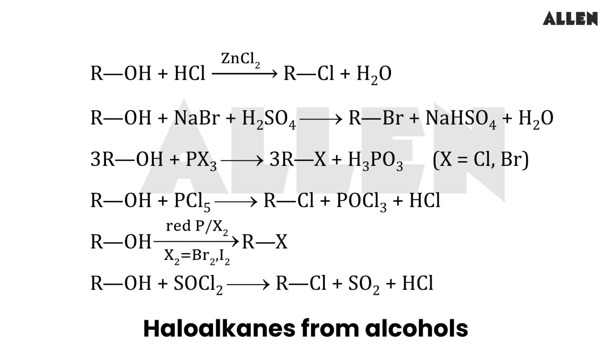 Haloalkanes