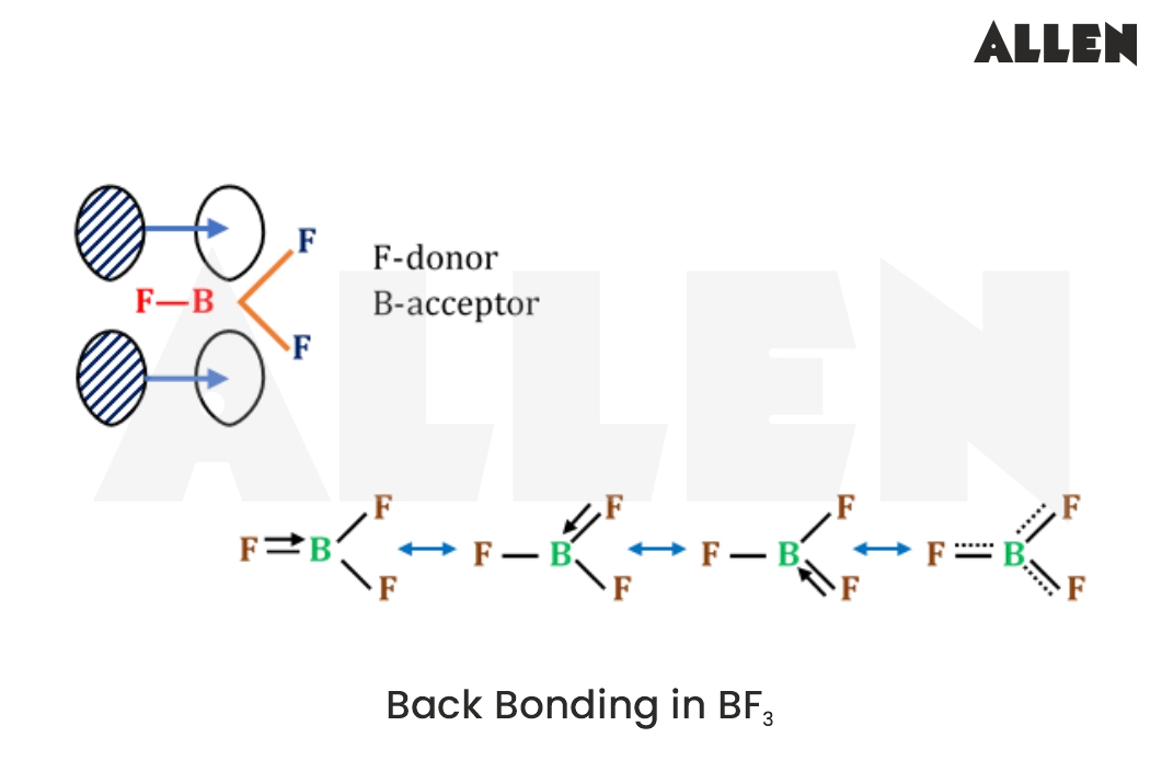 Back Bonding in BF3