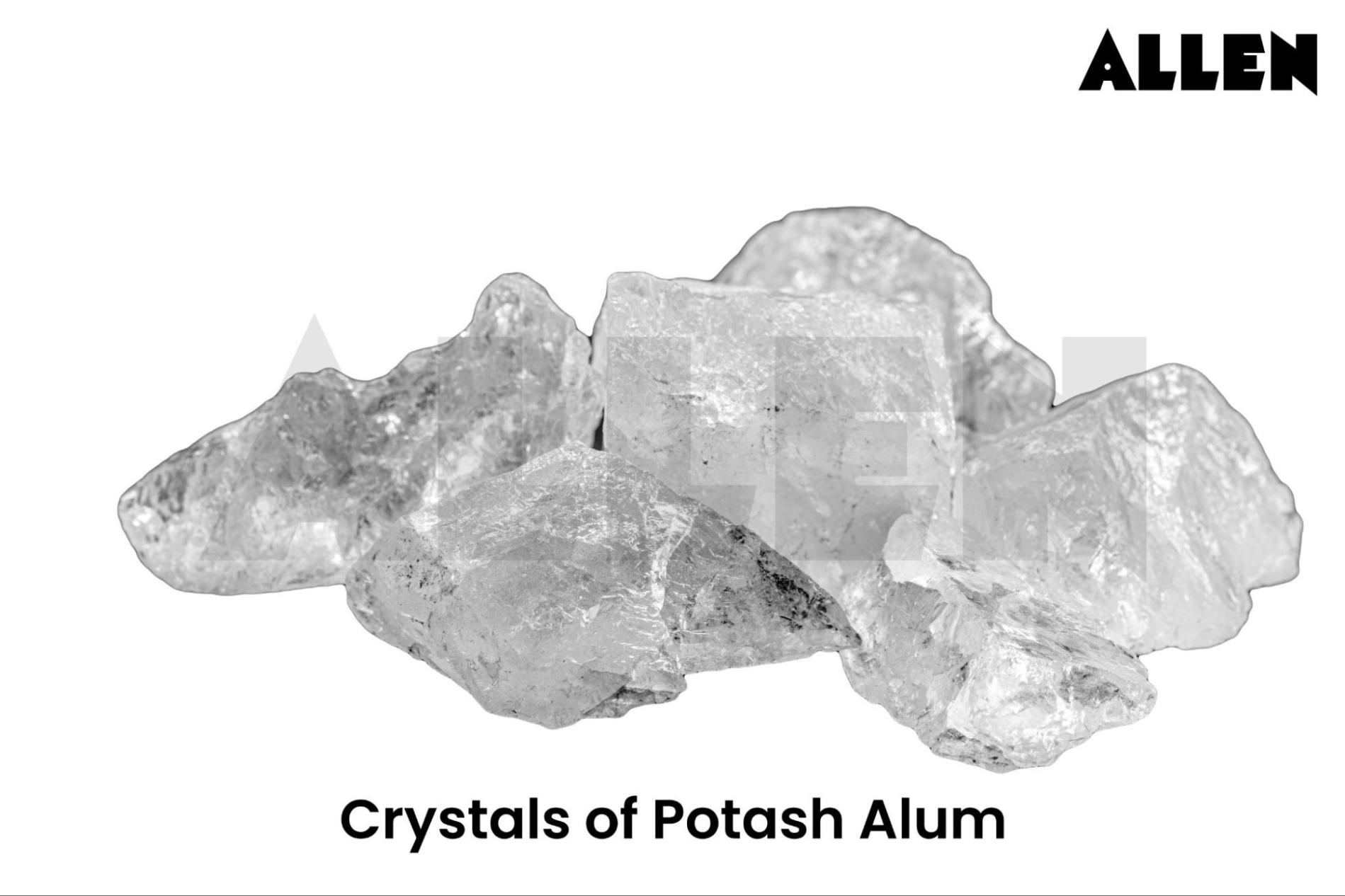 Crystals of Potash Alum
