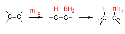 Diborane - Addition reaction