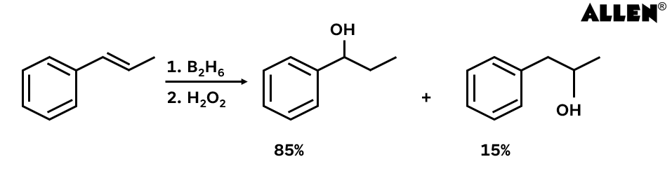 Hydroboration reaction - Diborane